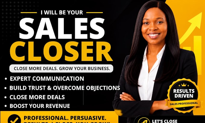 be your professional sales closer, appointment setter, and cold caller