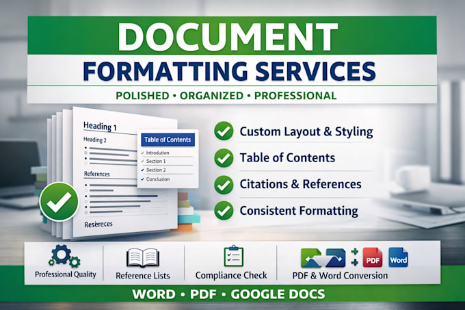 format your documents professionally