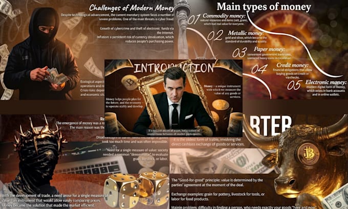 design a modern powerpoint or canva presentation
