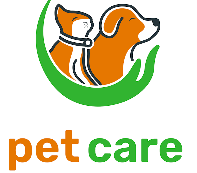 design a modern veterinary and pet logo