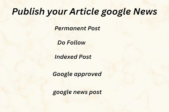 publish your article on google news websites