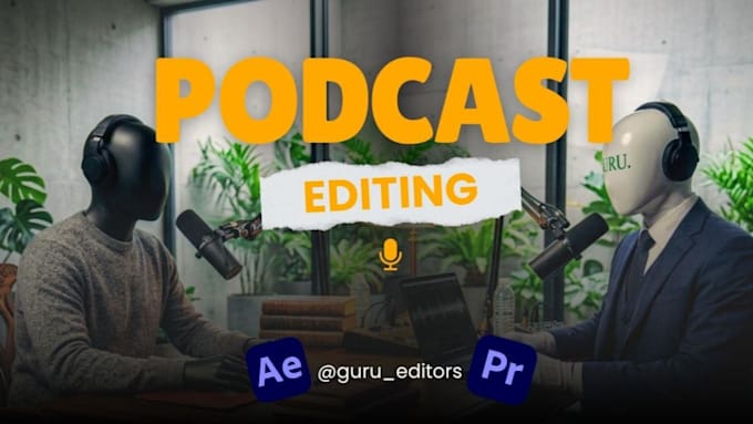 edit professional podcast videos