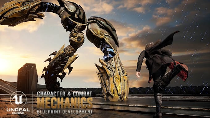 develop or fix ue5 gameplay systems, character, combat mechanics blueprint bugs