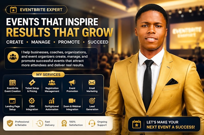 manage your event on eventbrite