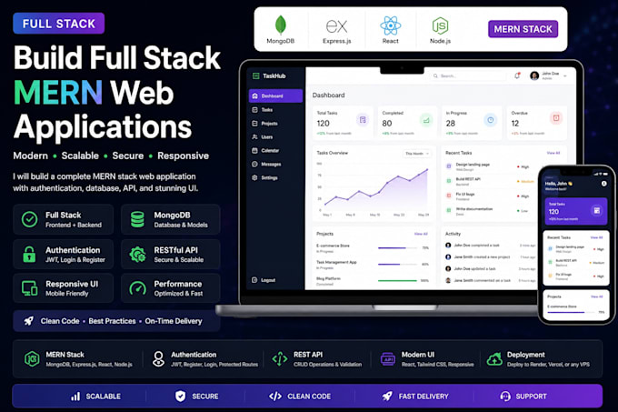 build a full stack mern web application