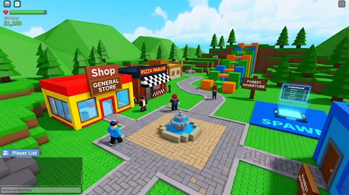 build a high quality roblox lobby, cafe, or custom map