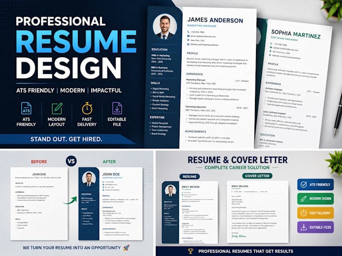 create an ats friendly resume