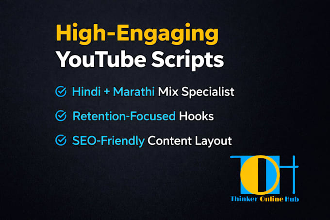 engaging youtube video script in hindi and marathi