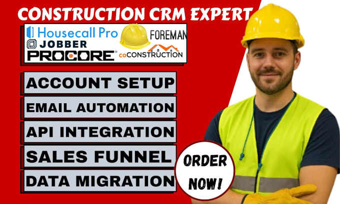 setup housecall pro jobber procore contractor foreman workflow automation