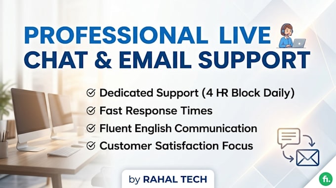 provide livechat and email customer support