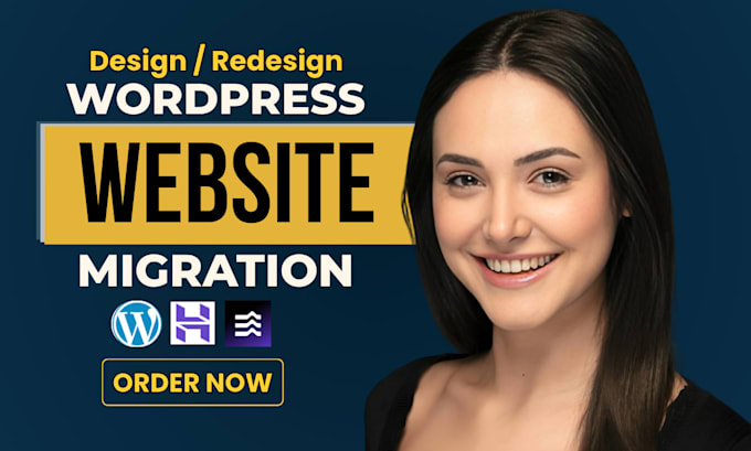 migrate wordpress website redesign wordpress hostinger design website developer