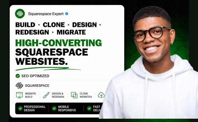 redesign design clone build squarespace website development squarespace expert