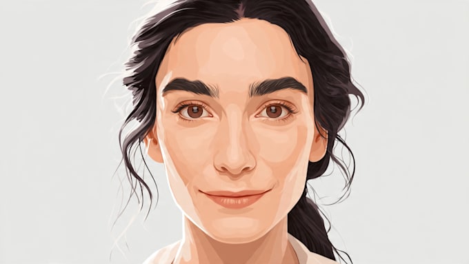 do a vector portrait for you
