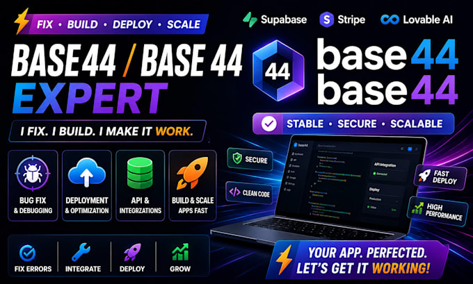 fix base44 base 44 expert base44 app API deployment issues