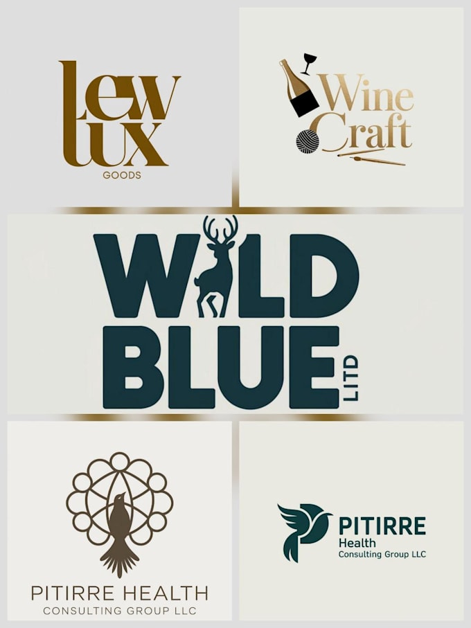 create unique customized logo for your brand