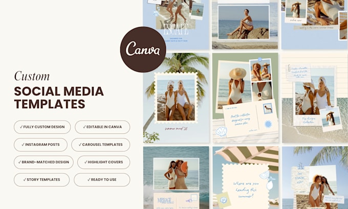 design canva templates for a beautiful instagram feed