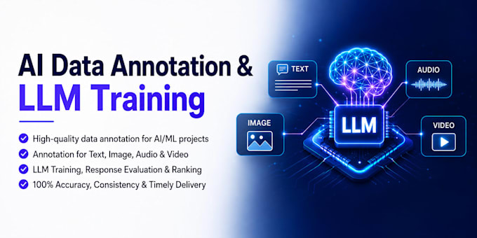 annotate and label ai training data for llm and machine learning models
