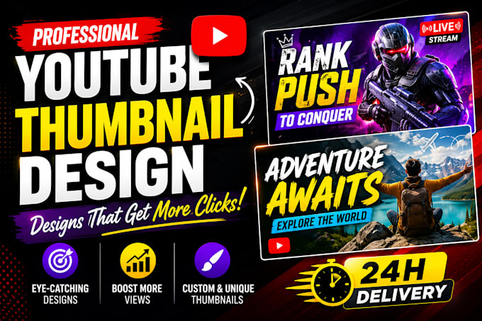 design professional youtube thumbnails in canva