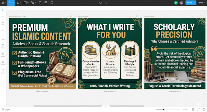 write premium islamic content, articles, and ebooks