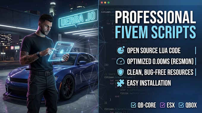 provide a premium ready to go fivem script for qbcore, esx, or qbox