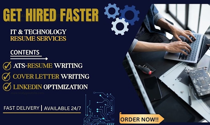 write an ats IT resume, tech resume, CV, and linkedin profile
