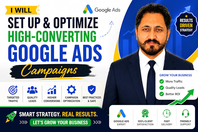 setup and optimize high converting google ads campaigns