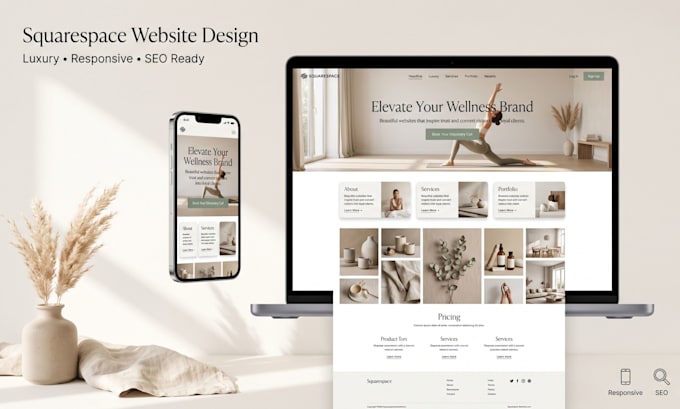 build squarespace website design, redesign squarespace website edit squarespace