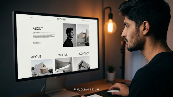 build a modern responsive portfolio website with react