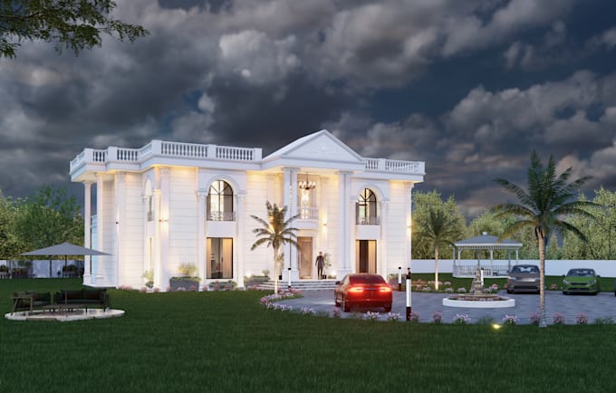 create a 3d architectural walkthrough animation video in lumion or 3ds max