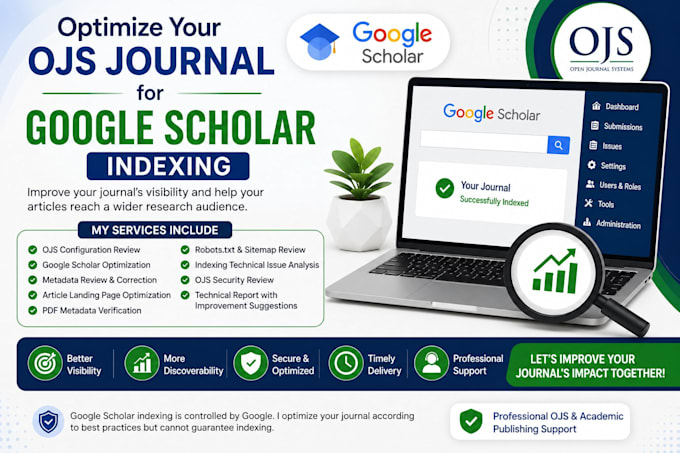 optimize your ojs journal for google scholar indexing