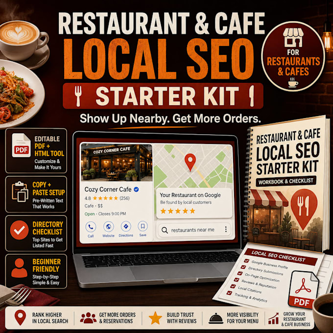 restaurant and cafe local SEO starter kit