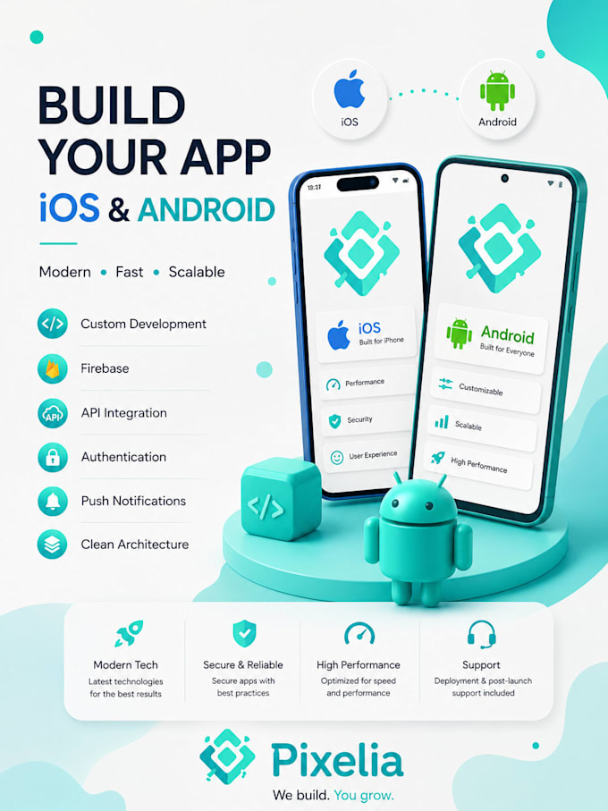 build your ios and android mobile app