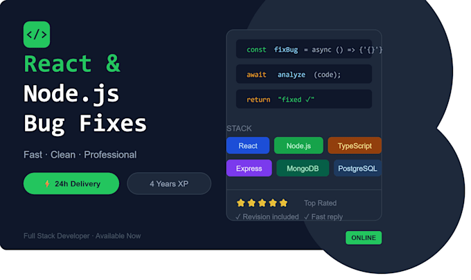 fix your react or javascript bugs fast and clean