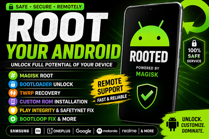 root your android device remotely