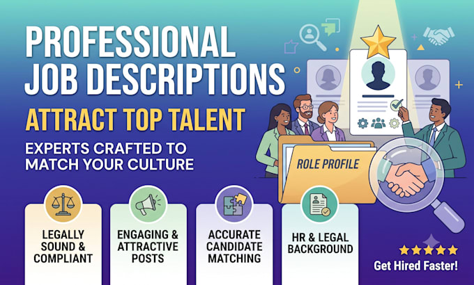 write professional and engaging job descriptions