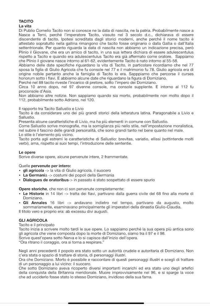 transcript audio in italian