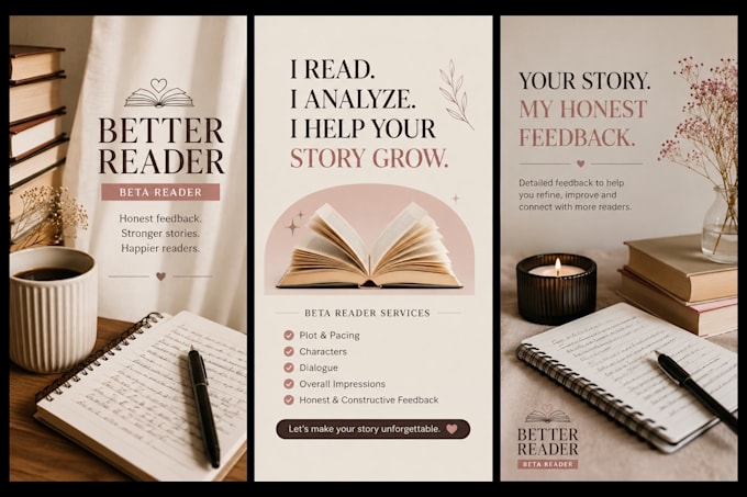 beta reader profissional manuscript review