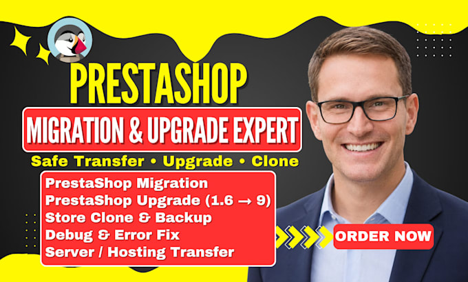 migrate, upgrade, update, clone and debug prestashop store safely and backup