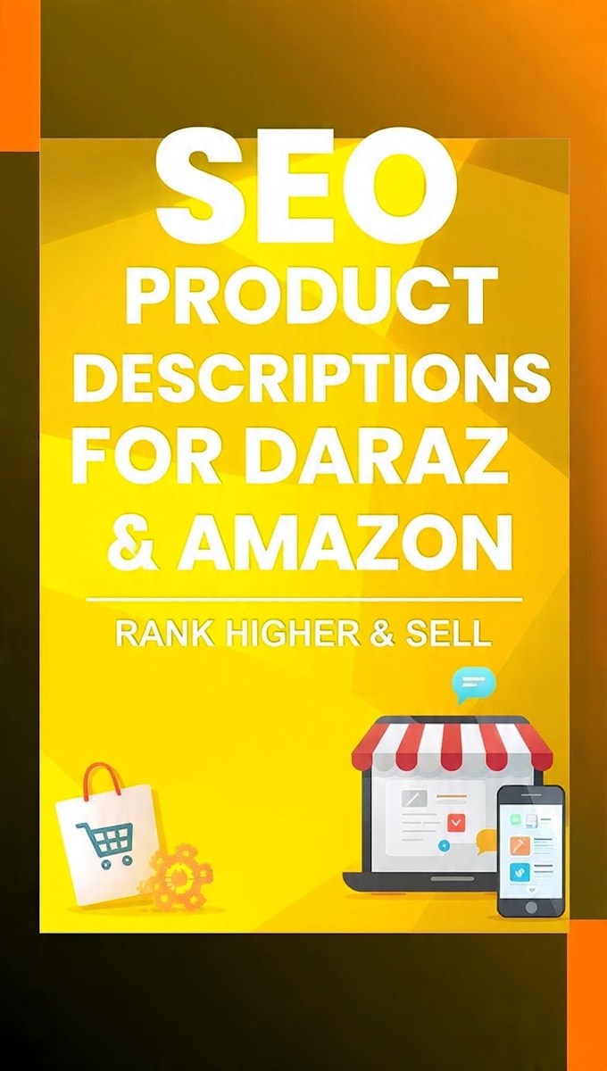 write SEO product descriptions for daraz and amazon listings