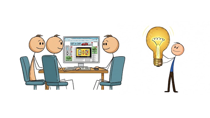 design engaging stick figure animation for social media ads