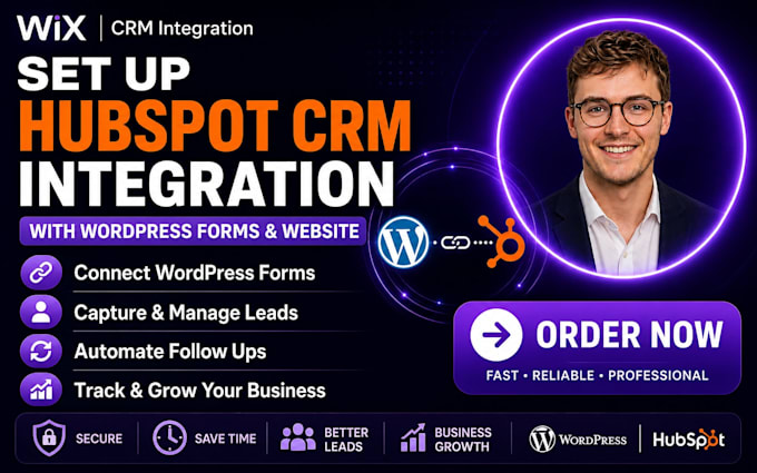setup hubspot crm integration with wordpress form and website