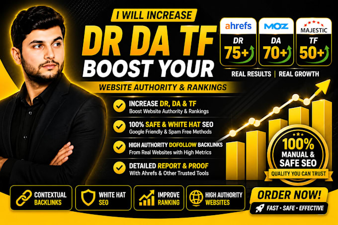 increase domain rating ahrefs DR domain authority da DR, tf