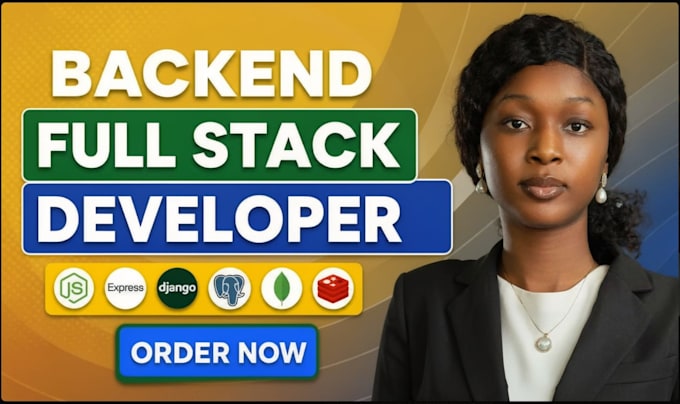 be your front end and backend website developer