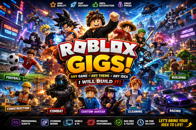 develop your roblox or indie game