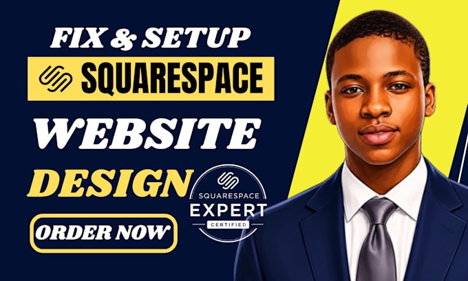 create a modern squarespace website that converts visitors