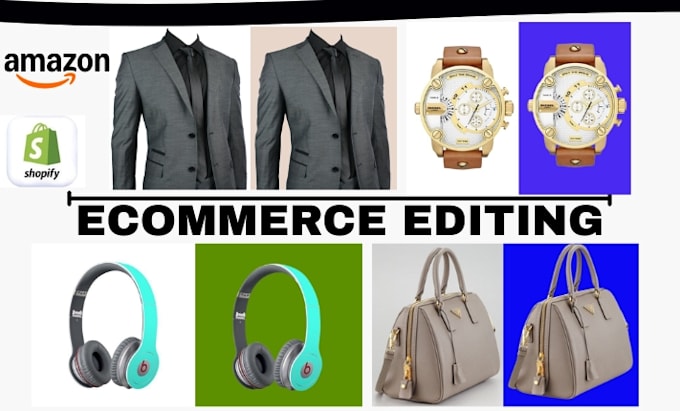do ecommerce photoshop image retouching amazon photo editing background removal