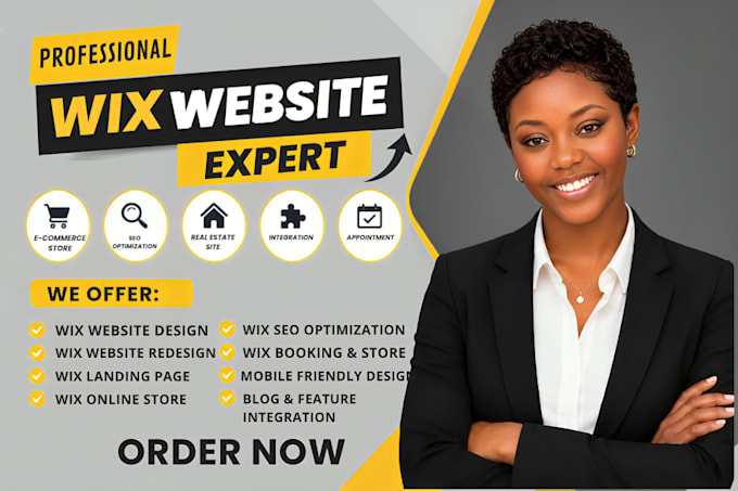 redesign wix site design, revamp or edit wix studio website redesign wix website