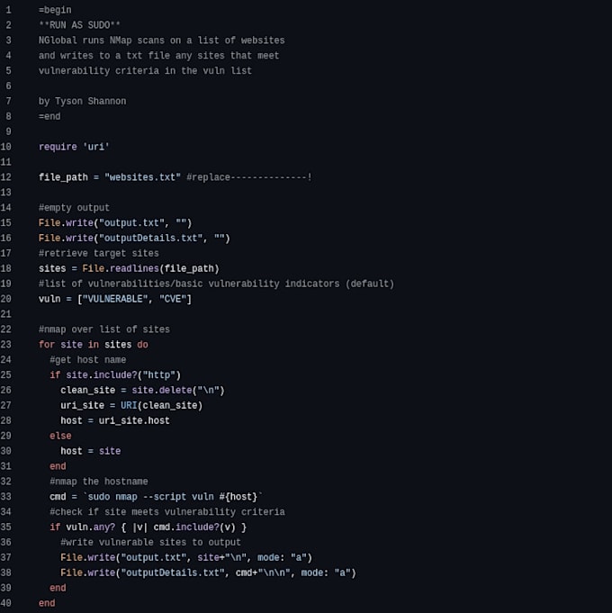 write scripts, automatons, or data visualizations in any programming language