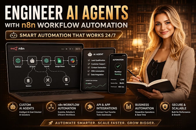 engineer ai agents with n8n workflow automation