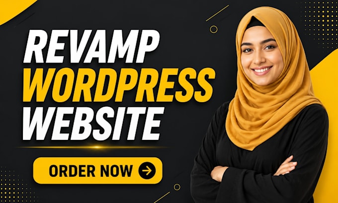 revamp wordpress website, design or clone wordpress business website